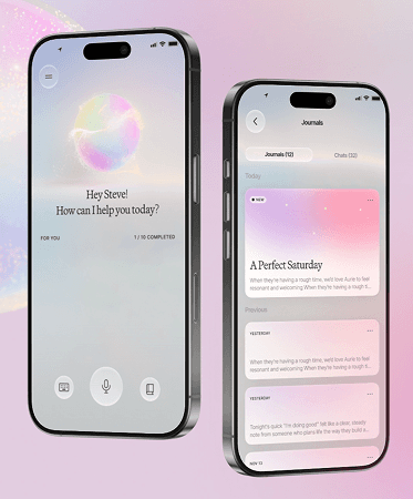 Support Guard app screens